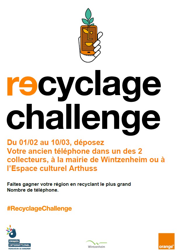 Participez au recyclage challenge !