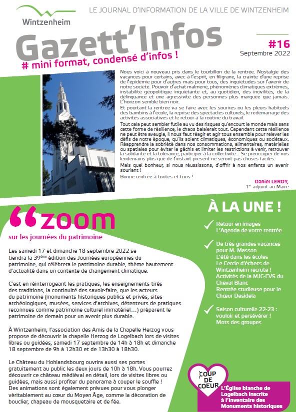 Gazett’infos n°16