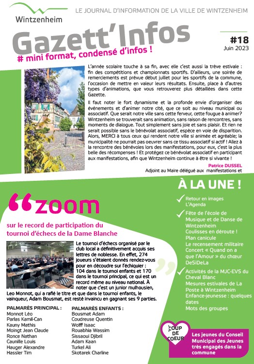 Gazett’Infos n°18