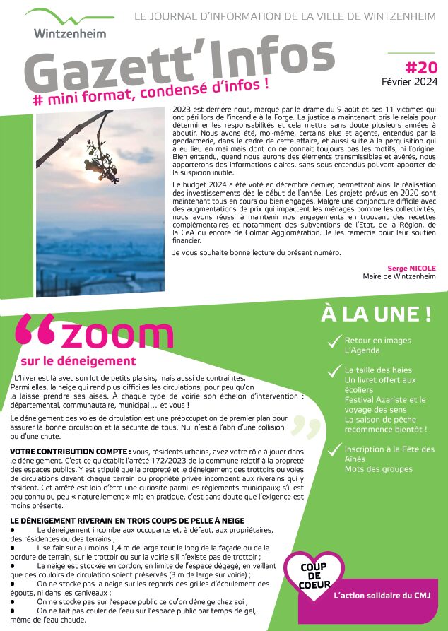 Gazett’Infos n°20