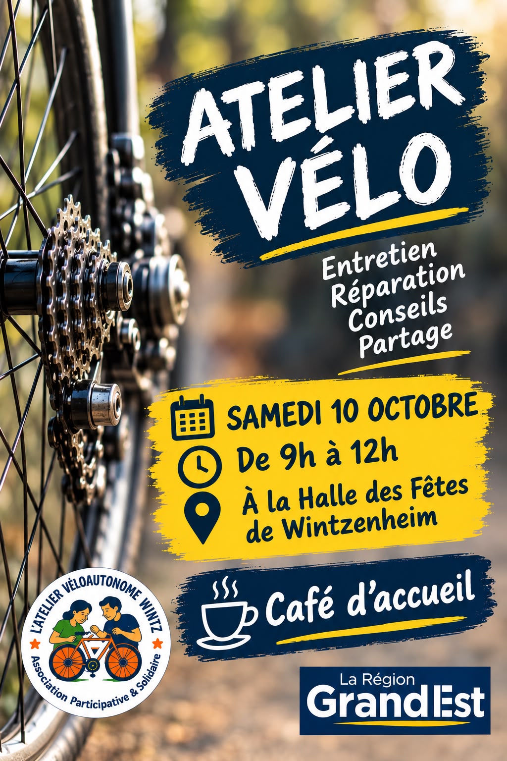Atlier réparation vélo