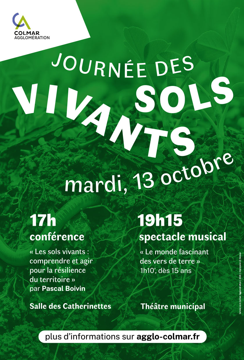 Affiche journée des sols Colmar